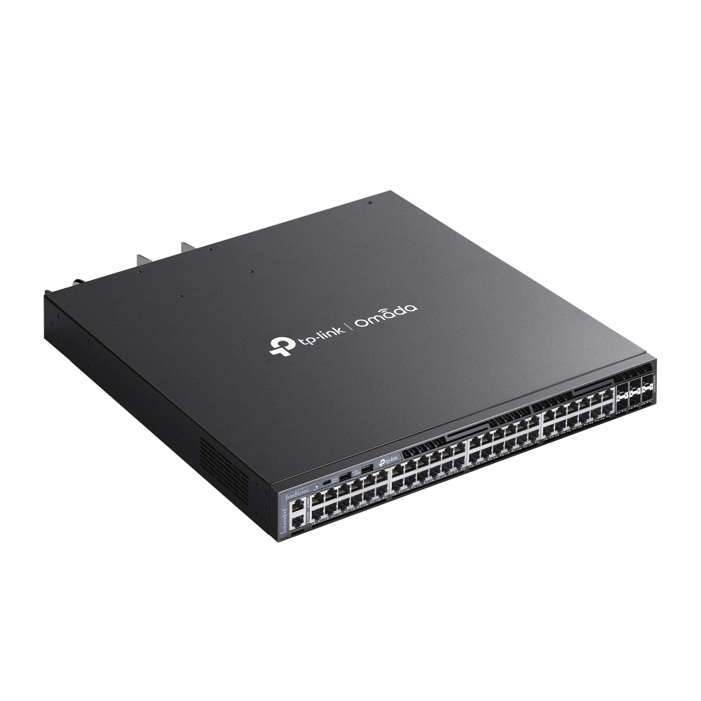Thiết bị chuyển mạch TP-Link SG6654XHP | Switch Managed L3 Omada PoE+ 48 Cổng Gigabit Có Thể Xếp Chồng với 6 Khe Cắm 10G-4