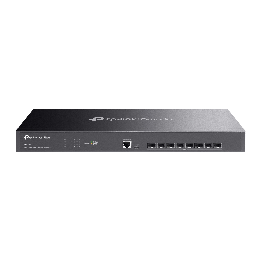 Thiết bị chuyển mạch TP-Link SX3008F | Omada 8-Port 10GE SFP+ L2+ Managed Switch-1